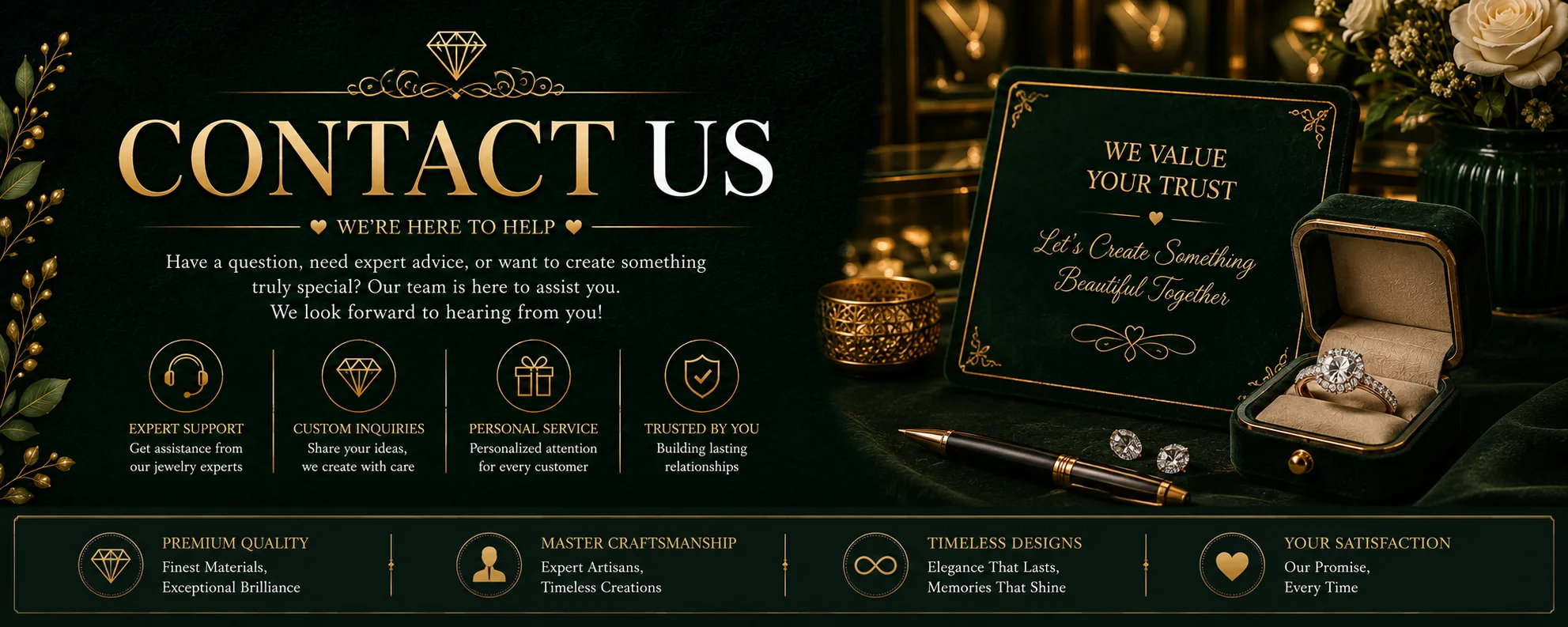 StuddedBay customer service for custom diamond rings, engagement rings, wedding rings and diamond jewellery in Canada